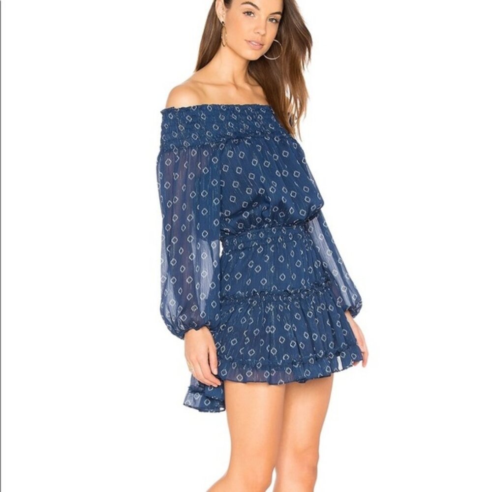 Misa Los Angeles off the shoulder darla dress S
